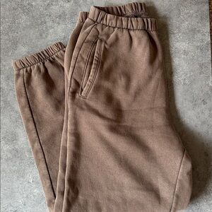 GAP Women’s Oatmeal Fleece Joggers